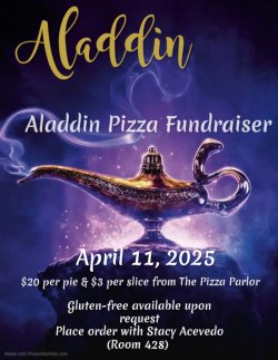 Pizza fundraiser